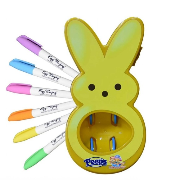 NWT Hey Buddy Hey Pal Peeps Eggmazing Easter Egg Decorator Plastic Yellow - Picture 1 of 4